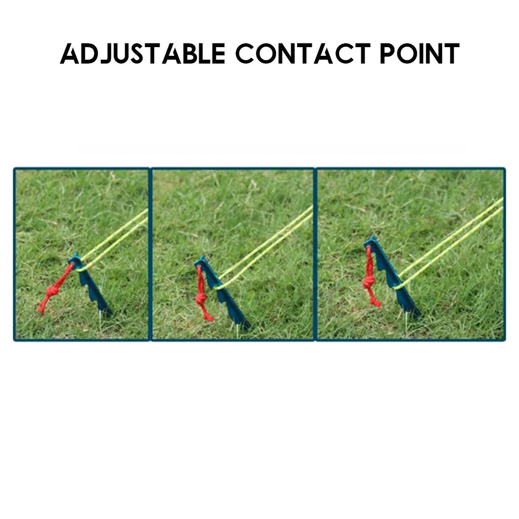 Aluminium Alloy Tent Peg 18cm 23cm with Rope Sand Hexagon Ultralight Stake Camping Sand Flysheet Nail Tarp Awning Beach