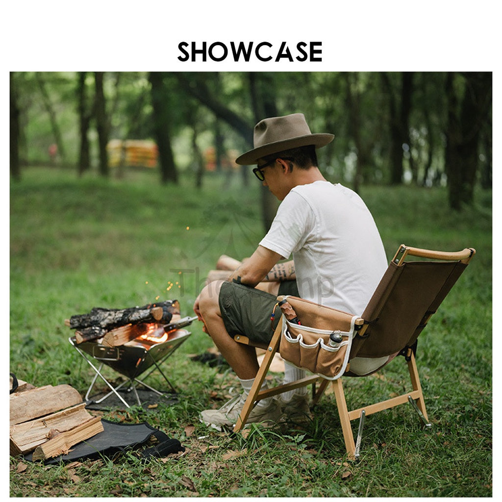 Naturehike Kermit Chair Side Storage Bag Pouch Camping Portable Accessories Armchair Pocket Canvas Hanging Bag