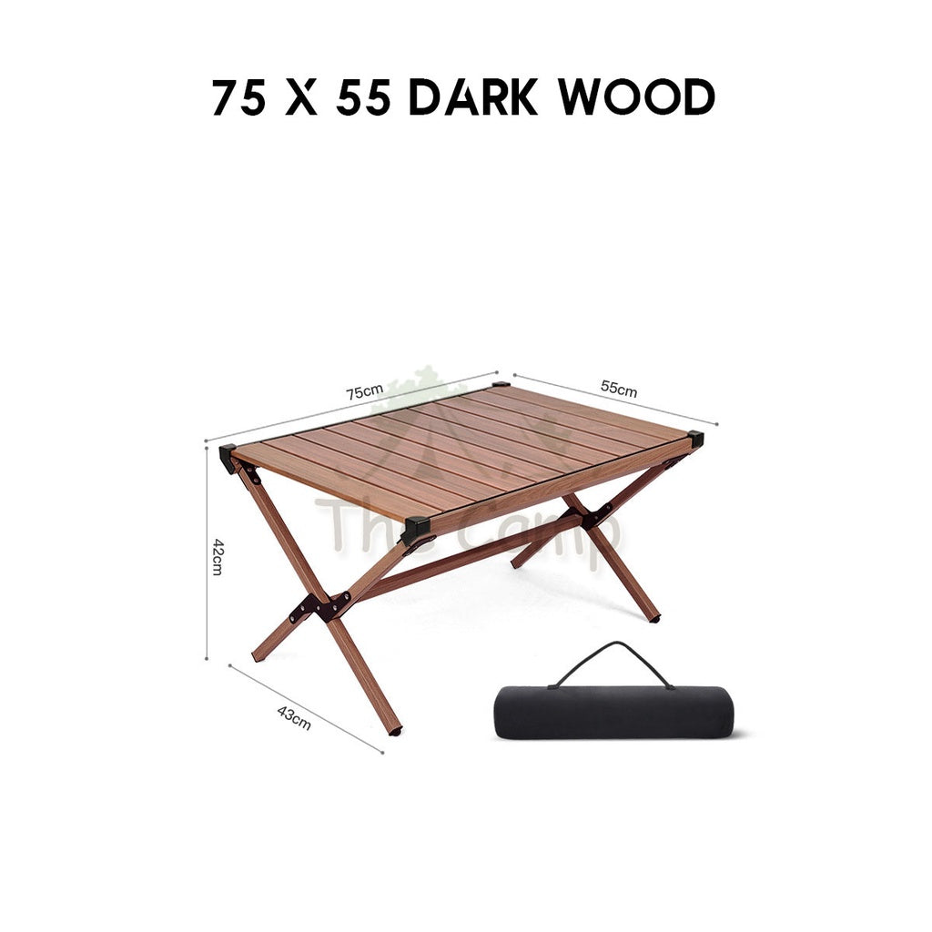 New 2022 Outdoor Folding Aluminium Table Portable Foldable Camping Picnic Nail Flysheet Tent Peg Pole Chair Big Black