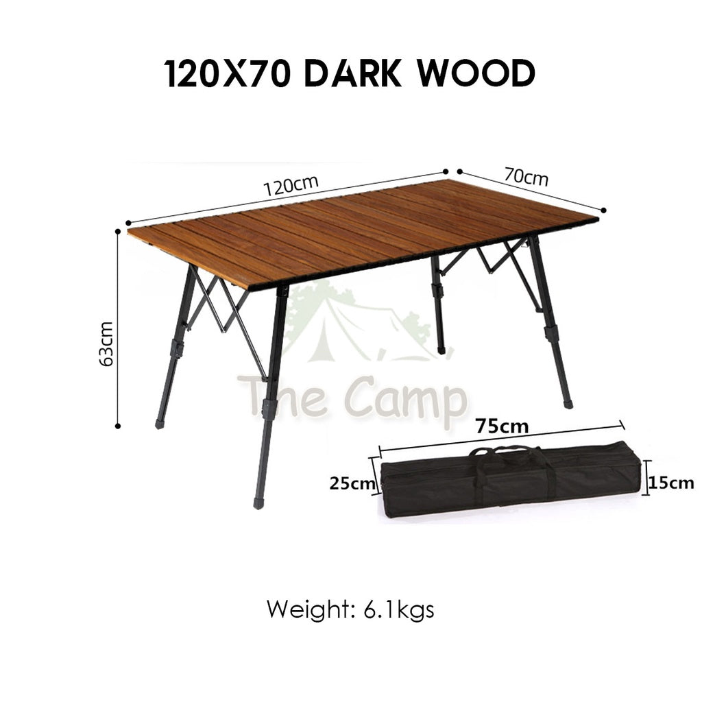 Outdoor Adjustable Height Folding Aluminium Table Portable All Terrain Foldable Camping Picnic Nail Flysheet Tent Peg