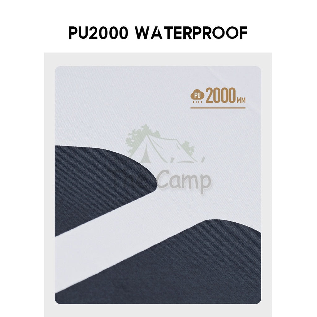 Mobi Garden Era Series Flysheet Tarp Silver Coated UV Block Sunscreen Tent Canopy Outdoor Equipment Family Naturehike