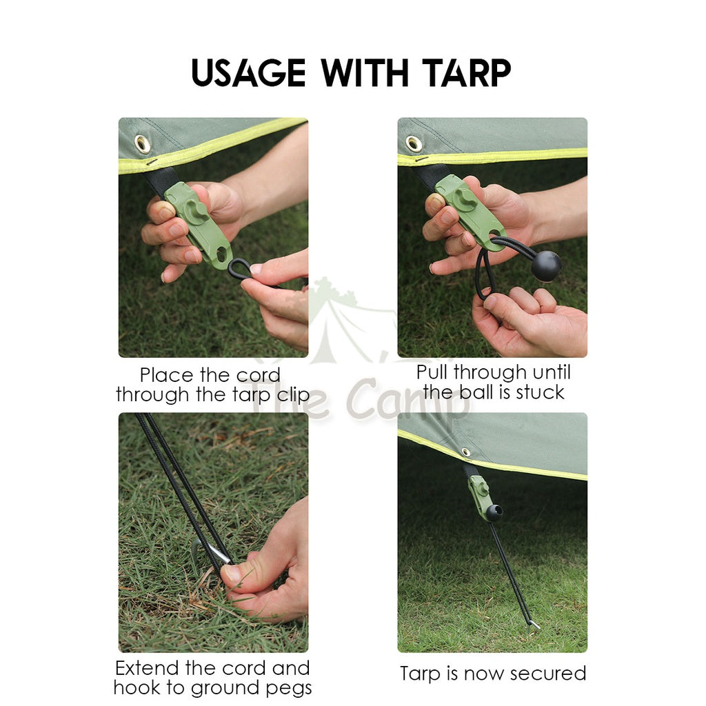 Elastic Bungee Cord Tie Storage Multi Function Tarp Elastic Cord Rope Curtain Tie Camping Bungees Tarpaulins
