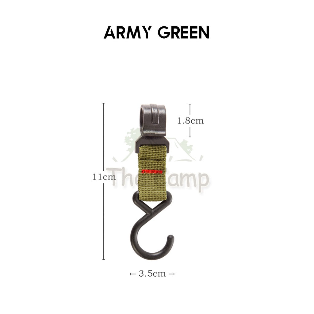Outdoor Camping Hanging Hook for Triangle Rack Shelf S Shaped Hanger