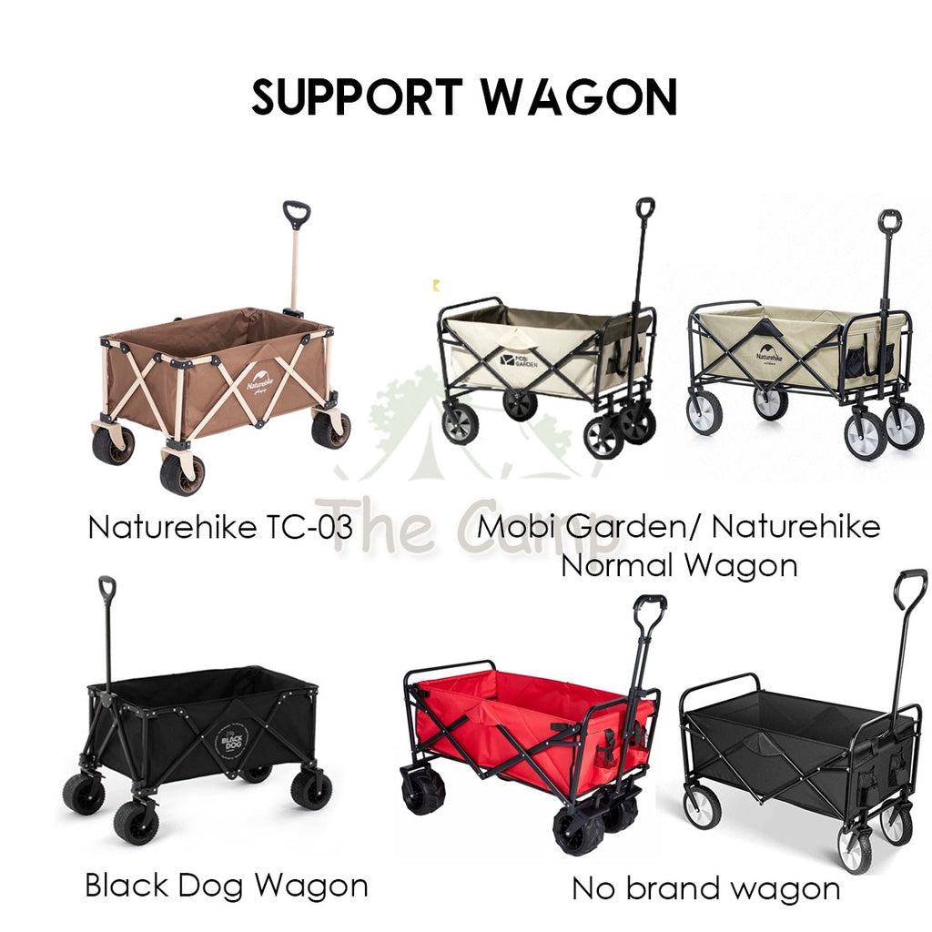 Universal Aluminium Alloy Wagon Table Top for Naturehike Mobi Garden Trolley Camping
