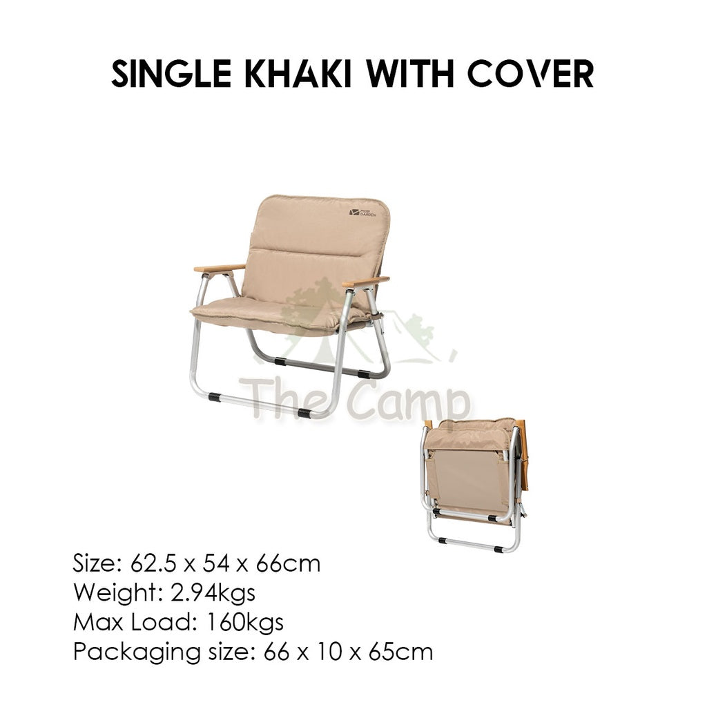 Mobi Garden Foldable Single Chair Camping With Cover Hiking Tent Nail Peg Flysheet Table Rope Pole Bed Naturehike