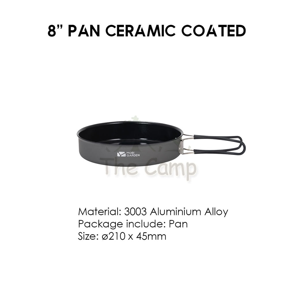 Mobi Garden Cookware Pot & Pan Portable Foldable Outdoor Camping Picnic Frying Pan Tent Flysheet Pole Table Naturehike