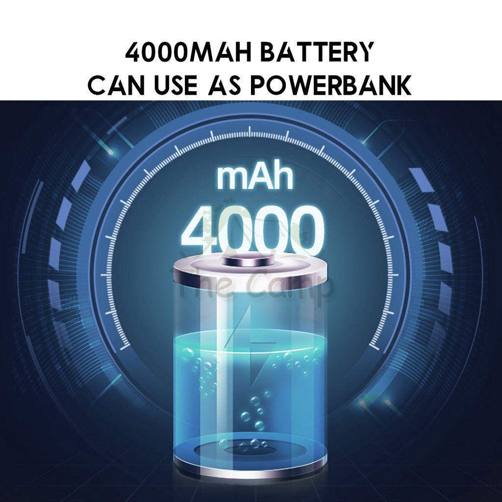 Naturehike Car Vacuum Cleaner Air Pump Light Power Bank Inflate or Deflate Multipurpose Multifunctional Tent Flysheet LE