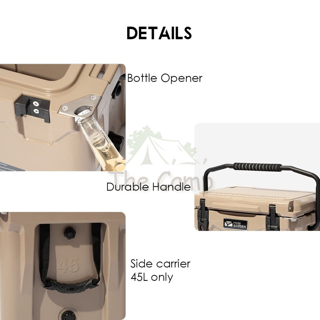 Mobi Garden Portable Extreme Cooler Box Ice Box Camping Outdoor Picnic Refrigerator Storage Box 19L 43L Freezer