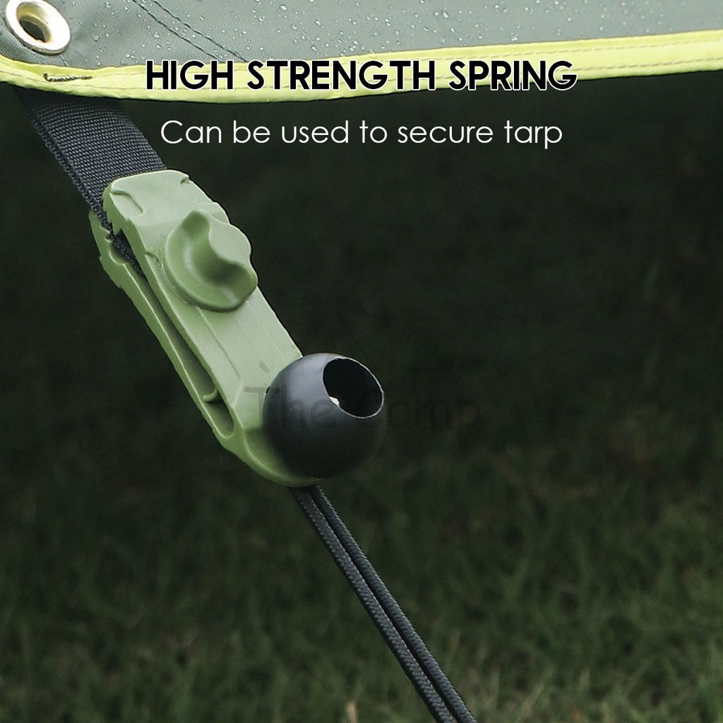 Elastic Bungee Cord Tie Storage Multi Function Tarp Elastic Cord Rope Curtain Tie Camping Bungees Tarpaulins