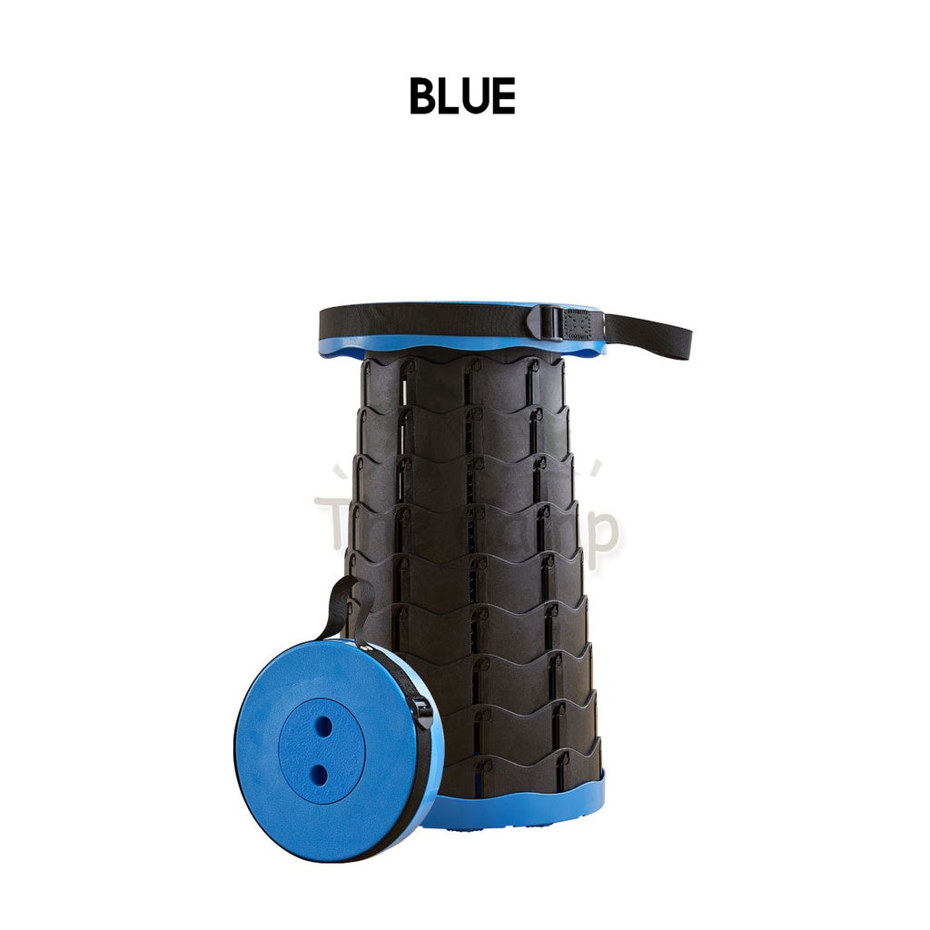 Heavy Duty Telescopic Portable Stool Camping Chair Lightweight Retractable Collapsible Folding Foldable Fishing Outdoor