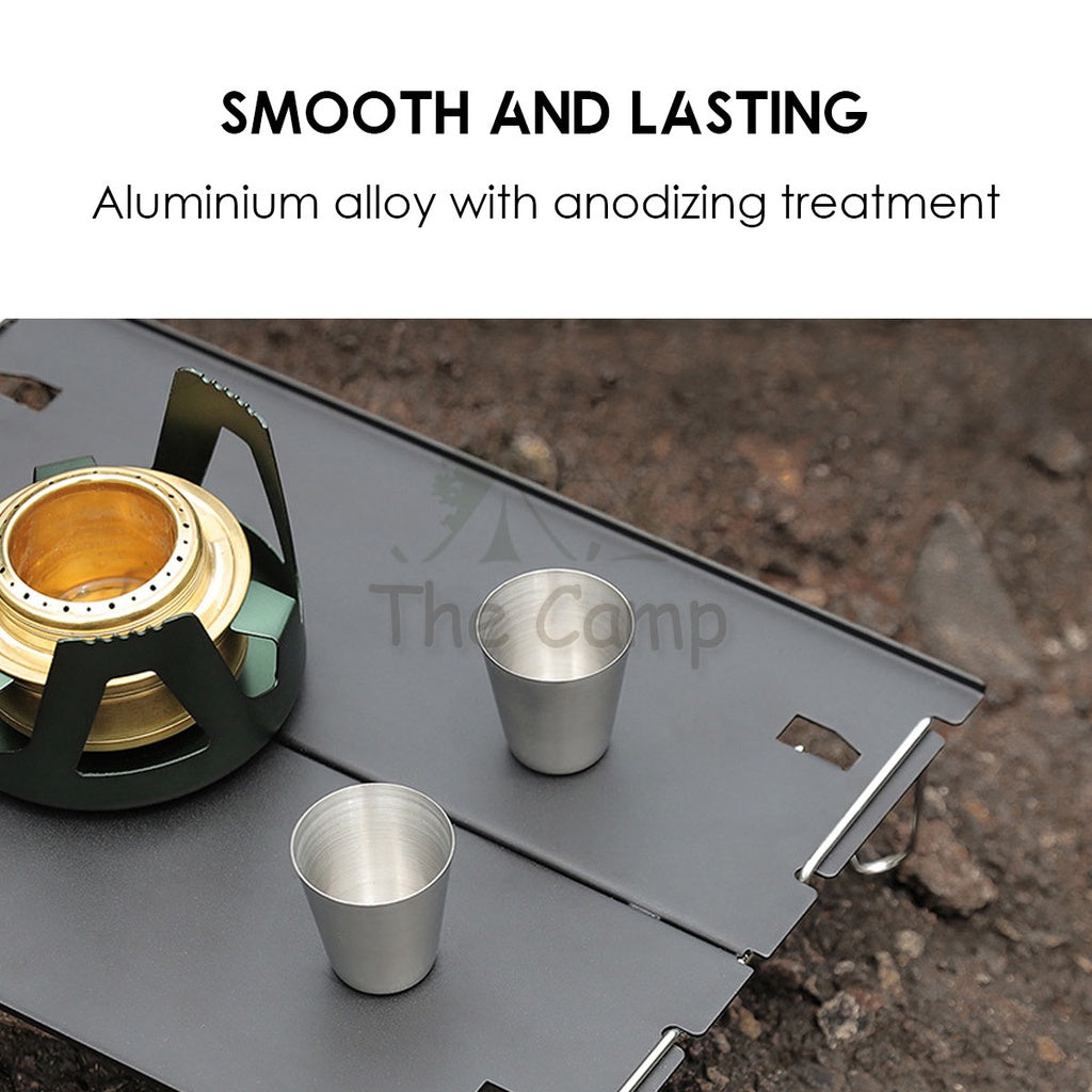 Camping Foldable Aluminium Table Portable Mini Small Coffee Table