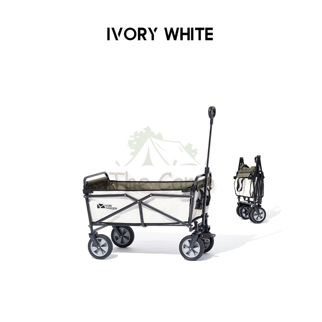 Mobi Garden 2022 Camping Portable Trolley Wagon with Brake 100L Folding Foldable Outdoor Tent Flysheet Table Naturehike