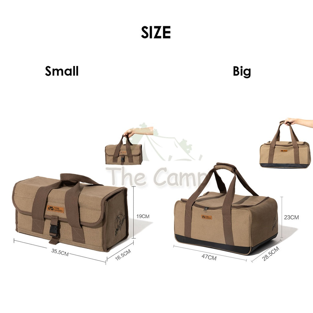 Mobi Garden Camping Equipment Storage Bag Large Capacity Outdoor Flysheet Tarp Nail Peg Table Chair Rope Tent Led Light