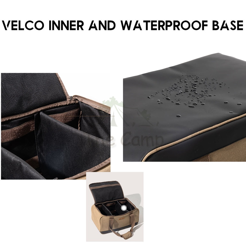 Mobi Garden Camping Equipment Storage Bag Large Capacity Outdoor Flysheet Tarp Nail Peg Table Chair Rope Tent Led Light