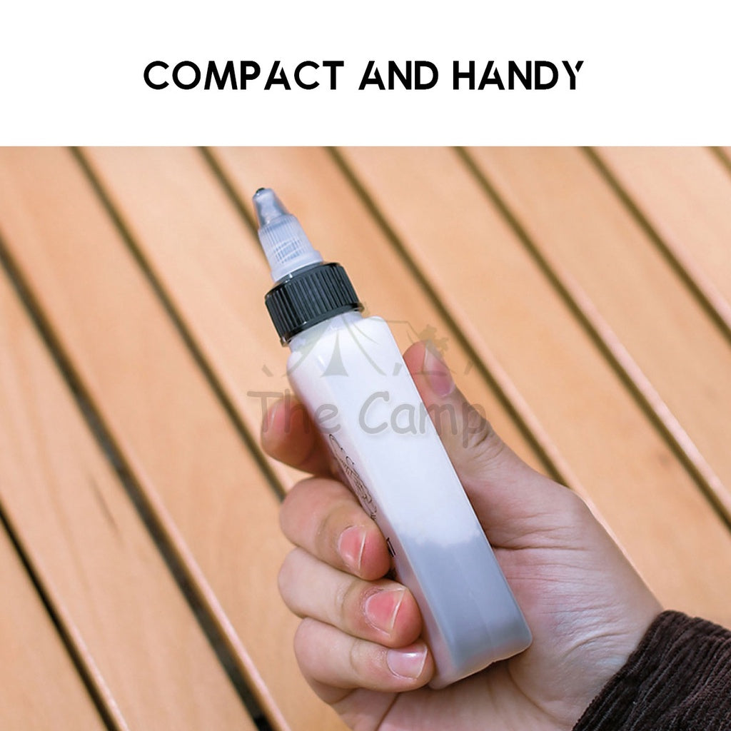 Outdoor Condiment Bottle Oil Funnel Corong Minyak Seasoning Soy Sauce Container Outdoor Camping BBQ Picnic Travel