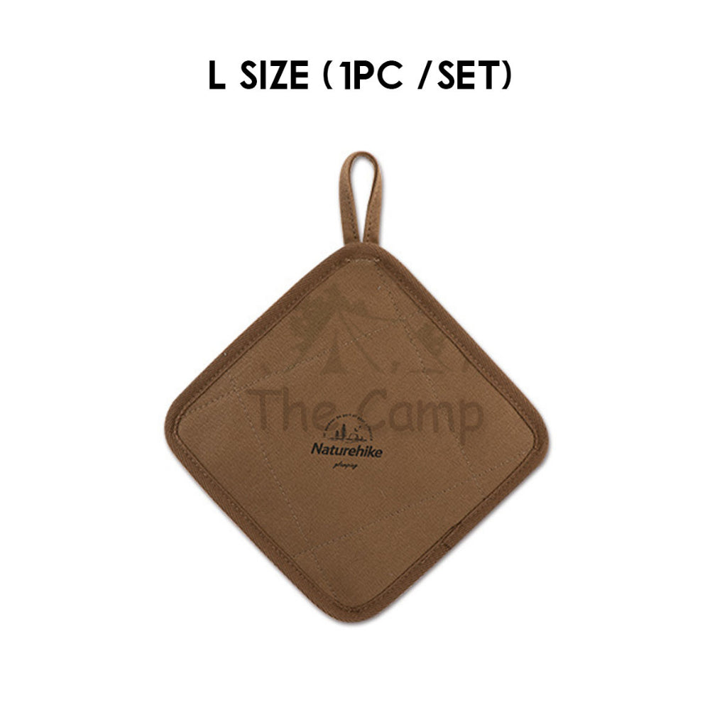 Naturehike Luxury Canvas Tableware Heat Insulation Pad Waterproof Portable Camping Table Pad NH21PS004
