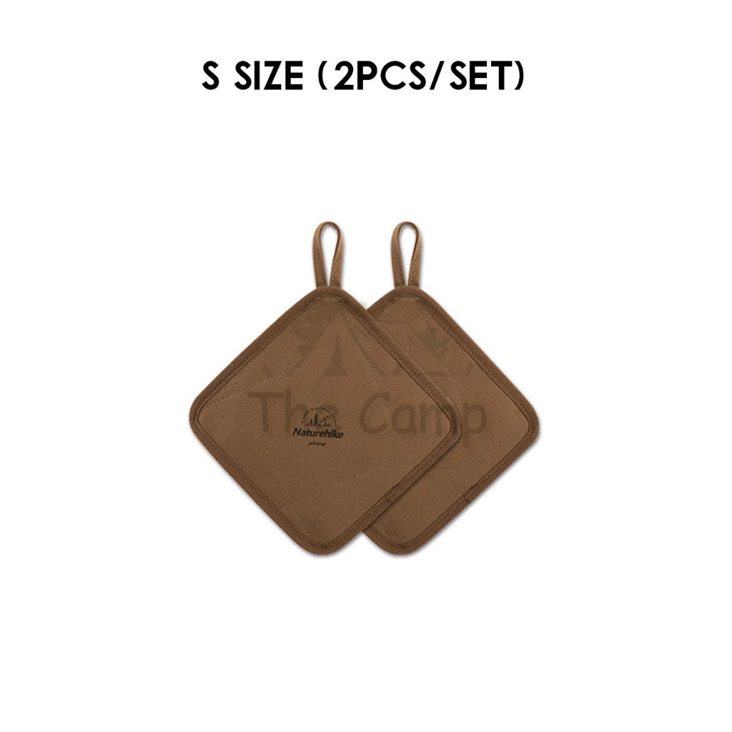 Naturehike Luxury Canvas Tableware Heat Insulation Pad Waterproof Portable Camping Table Pad NH21PS004