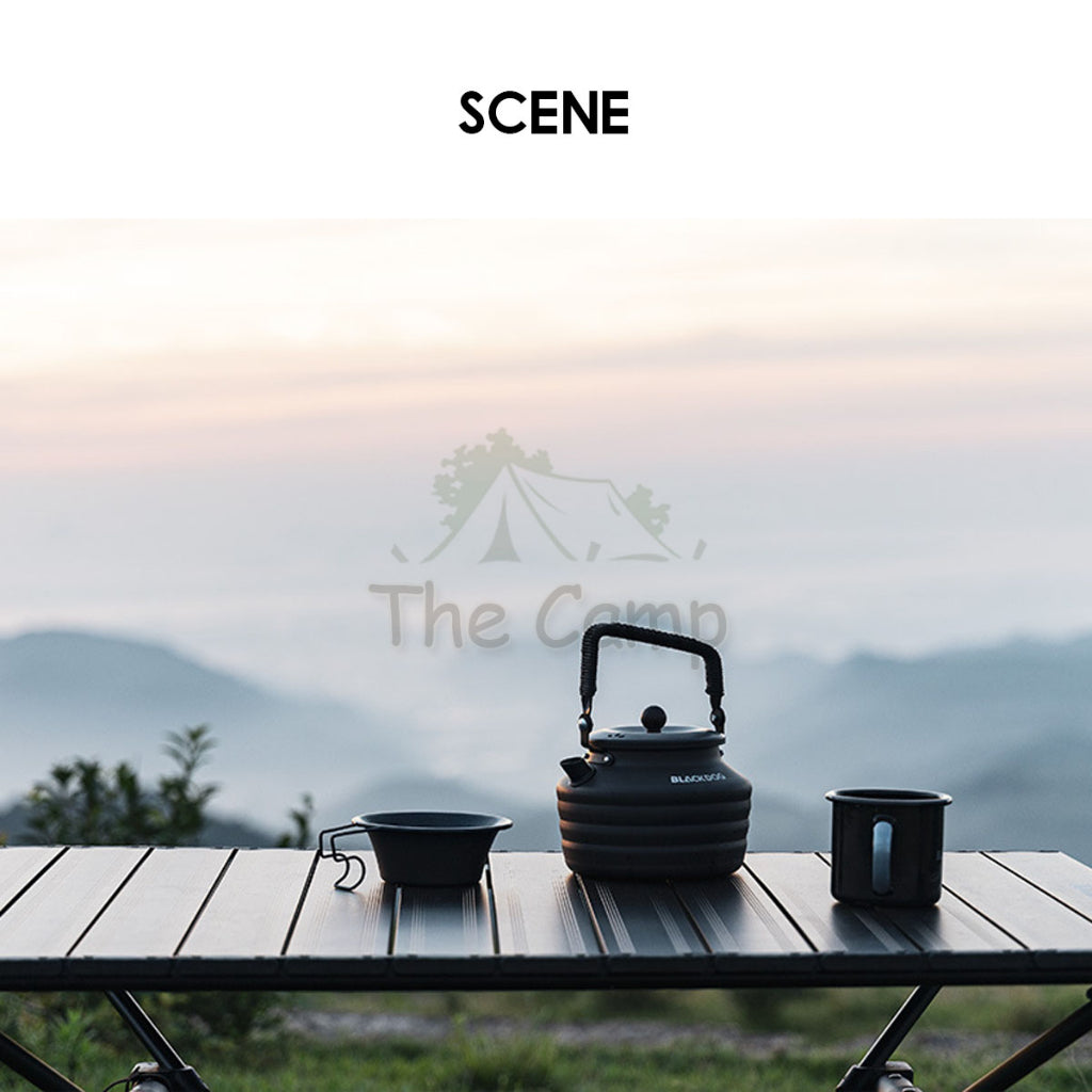 Blackdog Kettle 1.3L Camping Outdoor Water Cerek Aluminum Alloy Black Teko Teapot Plate Stove Sierra Cup BD-CJ002