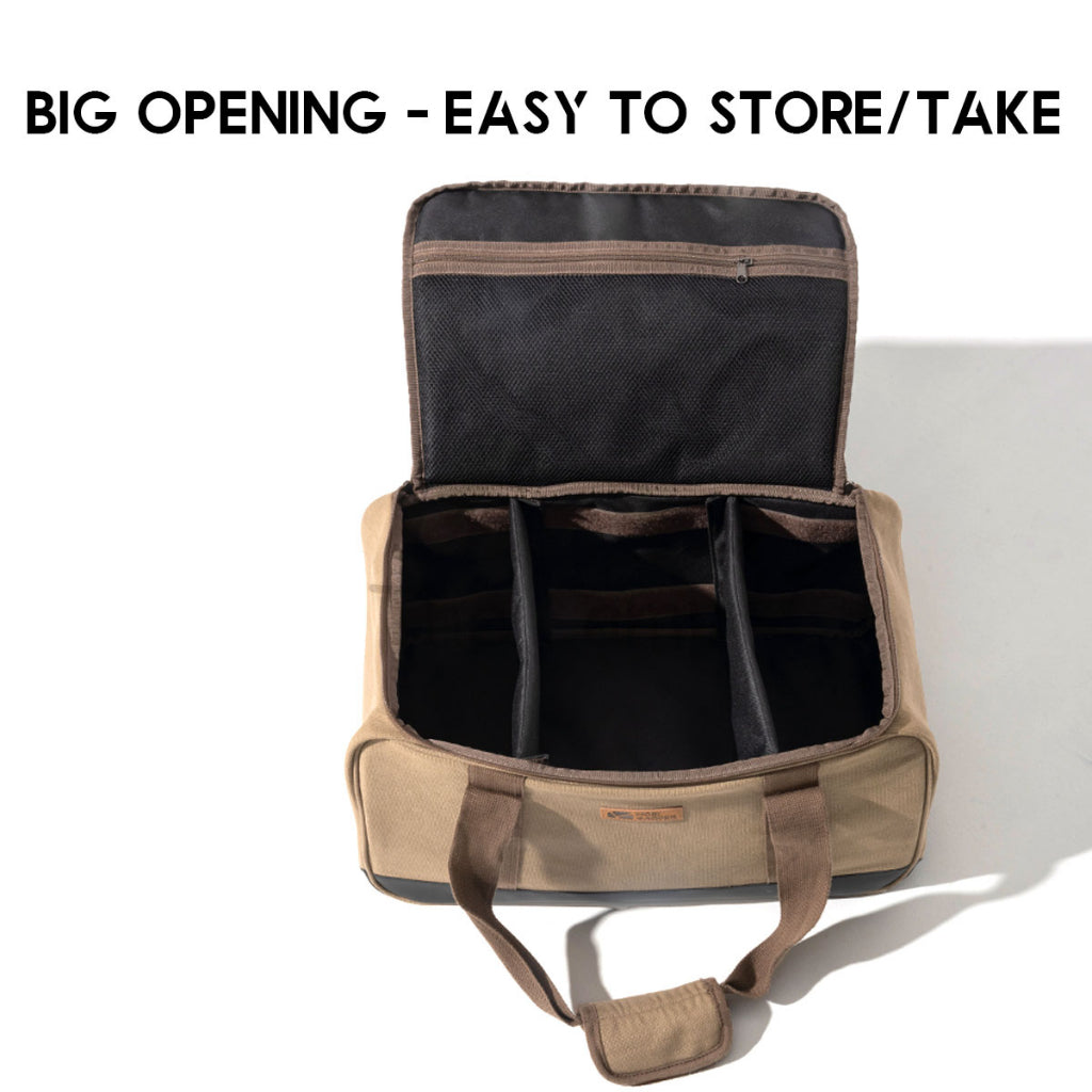 Mobi Garden Camping Equipment Storage Bag Large Capacity Outdoor Flysheet Tarp Nail Peg Table Chair Rope Tent Led Light
