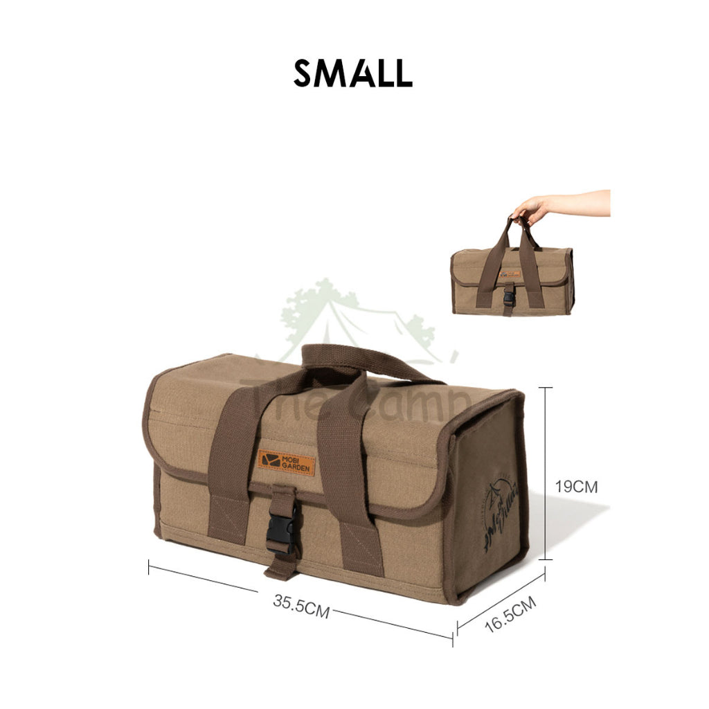 Mobi Garden Camping Equipment Storage Bag Large Capacity Outdoor Flysheet Tarp Nail Peg Table Chair Rope Tent Led Light