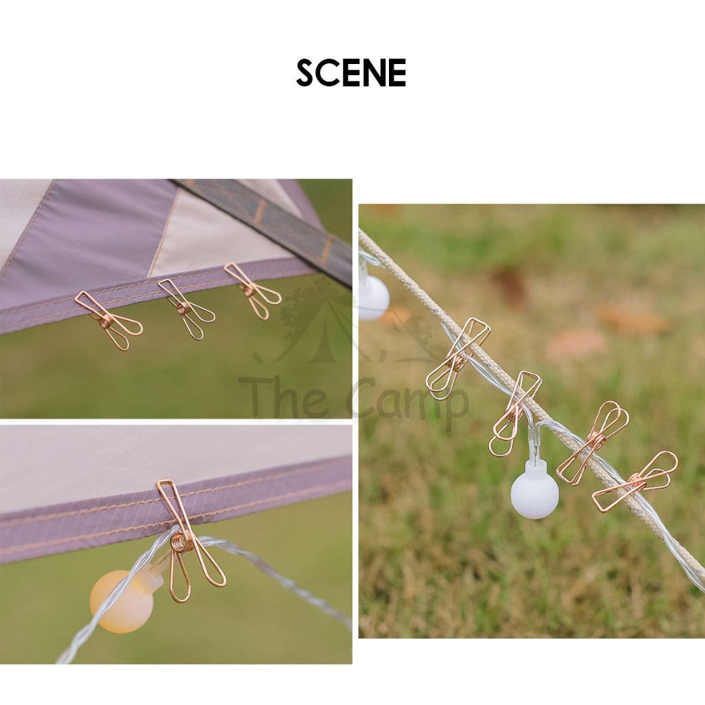 Fairy Light Clip Outdoor LED Bulb Ball String USB Battery Camping Wedding Decoration Xmas Weatherproof