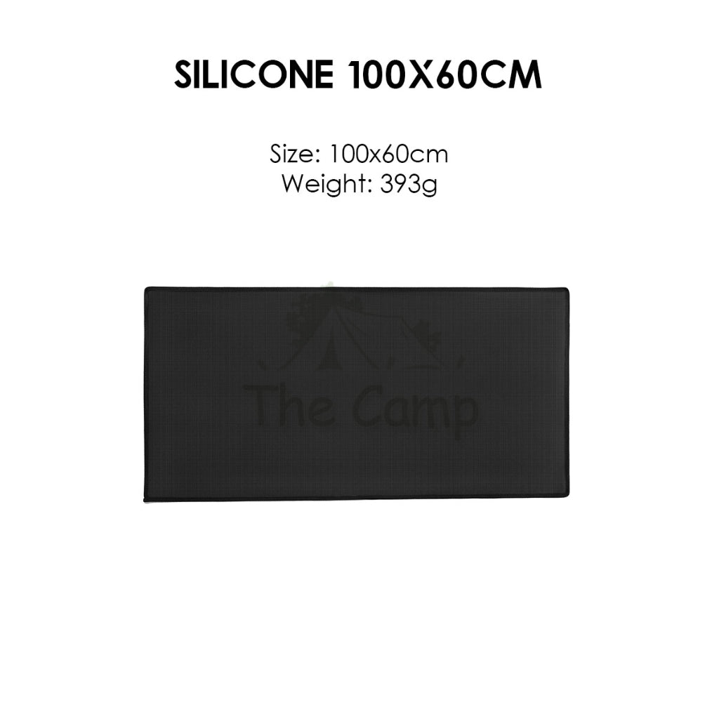 Outdoor Camping Fireproof Mat Cloth BBQ Fiberglass Fire Blanket Insulation Silicone Resistant Flame Retardant Fiber Glas