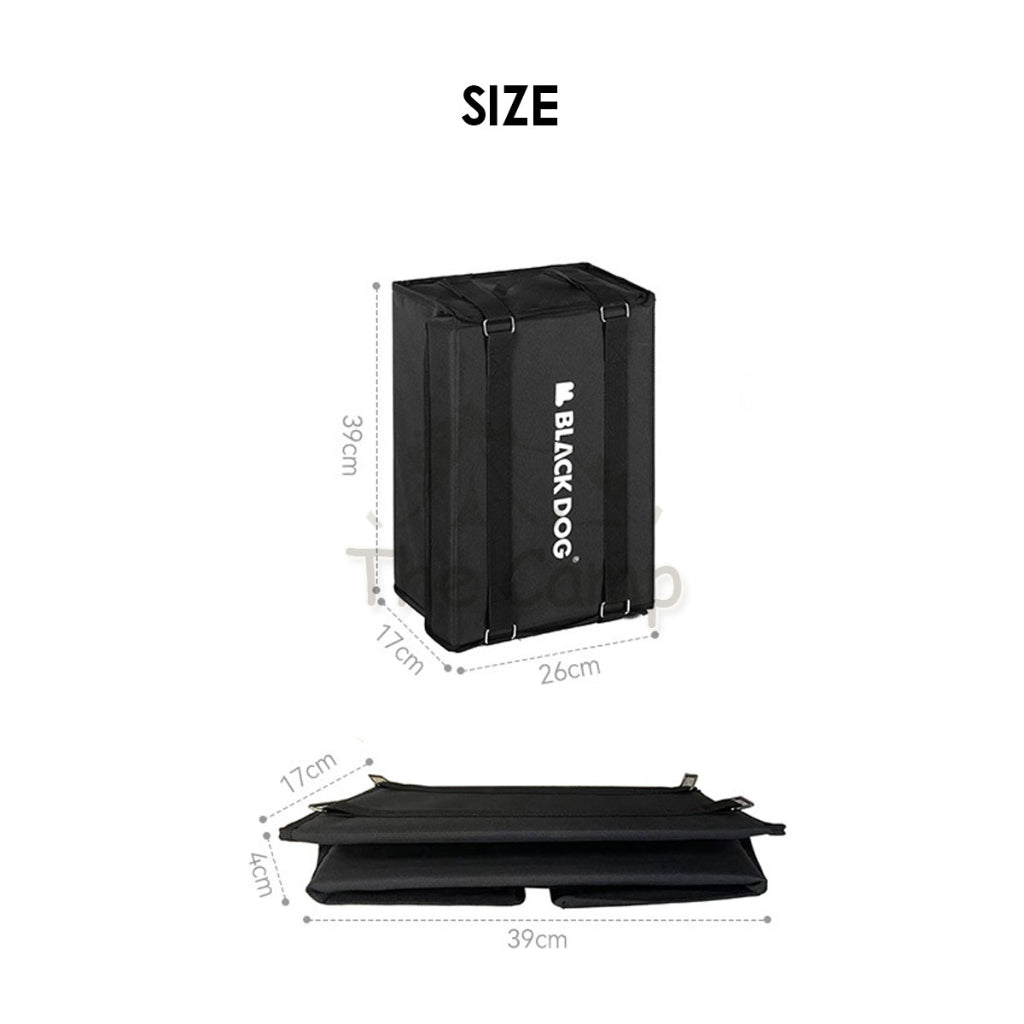 Blackdog Side Pocket / Wheel Bag for Thick Wheel Wagon Trolley TC002 Hanging Bag Loop 150L BD-23TCPJ001 CBD2300BS010