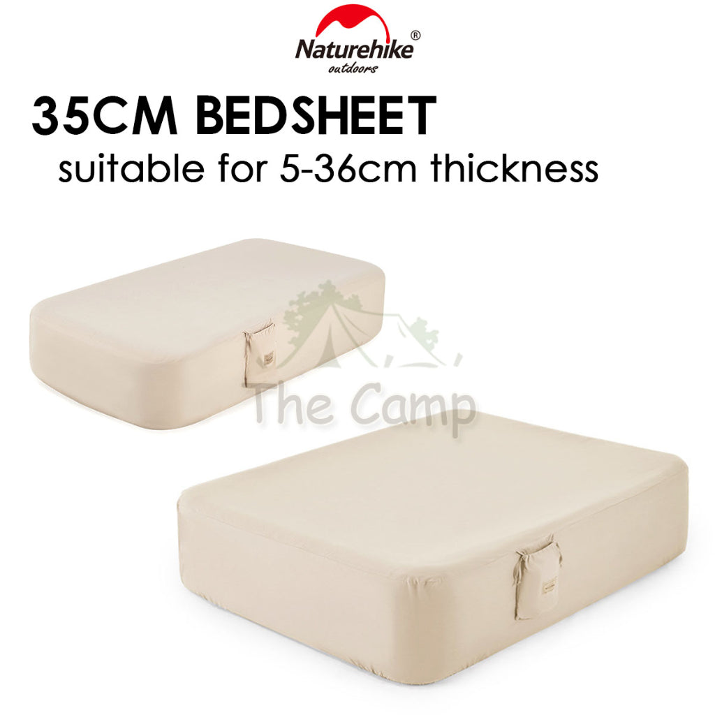 Naturehike Camping 5-36cm Bedsheet Bed Sheet Mattress Cover Inflatable Bed Single Double Foldable PNH22DZ001
