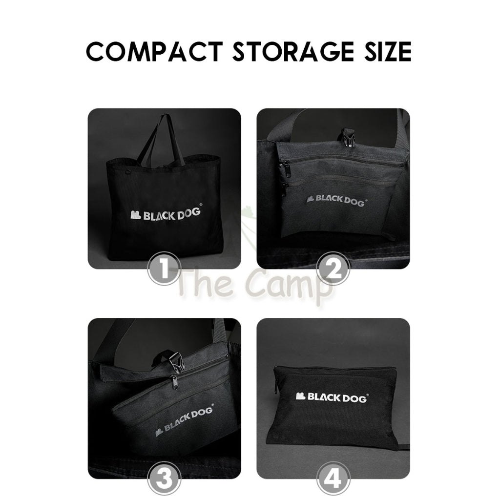 Blackdog Shopping Bag Large Storage 30L Equipment Outdoor Tote Camping Travel Pouch BD-SN23001 CBD2300014 CBD2300013