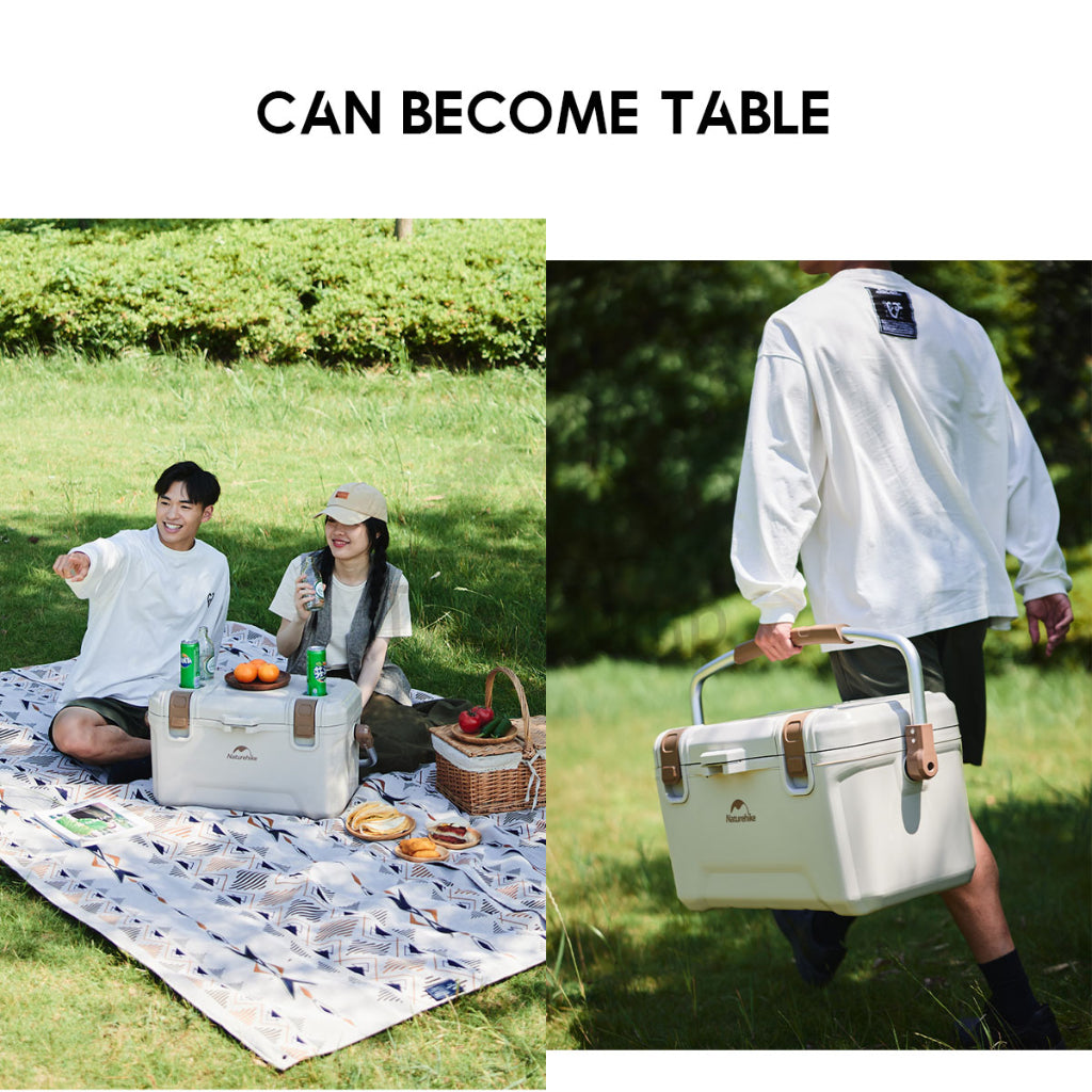 Naturehike Portable LX Cooler Box Ice Box Camping Outdoor Picnic Refrigerator 72 hours  32L 45L Freezer CNH22CJ10001