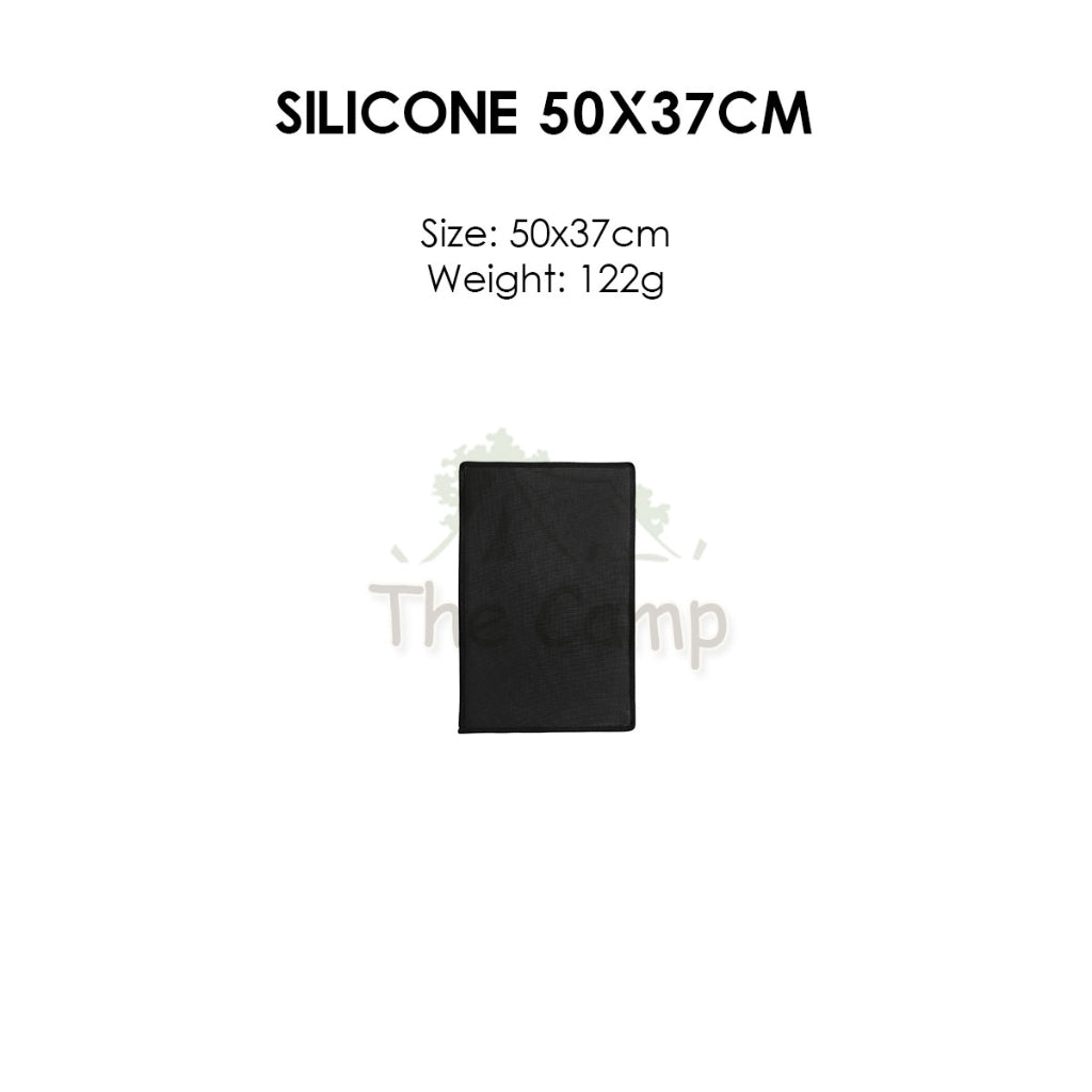 Outdoor Camping Fireproof Mat Cloth BBQ Fiberglass Fire Blanket Insulation Silicone Resistant Flame Retardant Fiber Glas