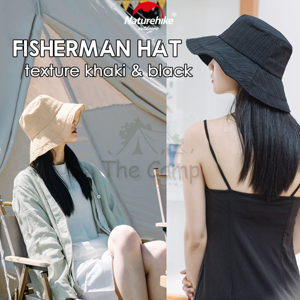Naturehike Fisherman Hat Camping Outdoors Folding Shawl Breathable Cap Hats Chair Visor FS536