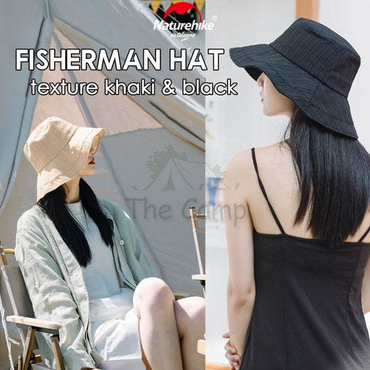 Naturehike Fisherman Hat Camping Outdoors Folding Shawl Breathable Cap Hats Chair Visor FS536