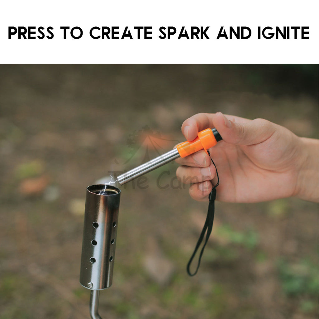 Portable Electronic Ignitor Outdoor Camping Gas Stove Lighter Spark Flint Gun Igniter Kitchen Torch Ignition Pemetik Api