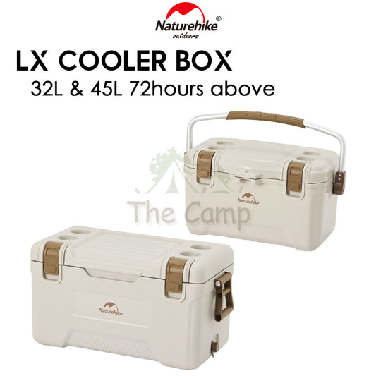 Naturehike Portable LX Cooler Box Ice Box Camping Outdoor Picnic Refrigerator 72 hours  32L 45L Freezer CNH22CJ10001