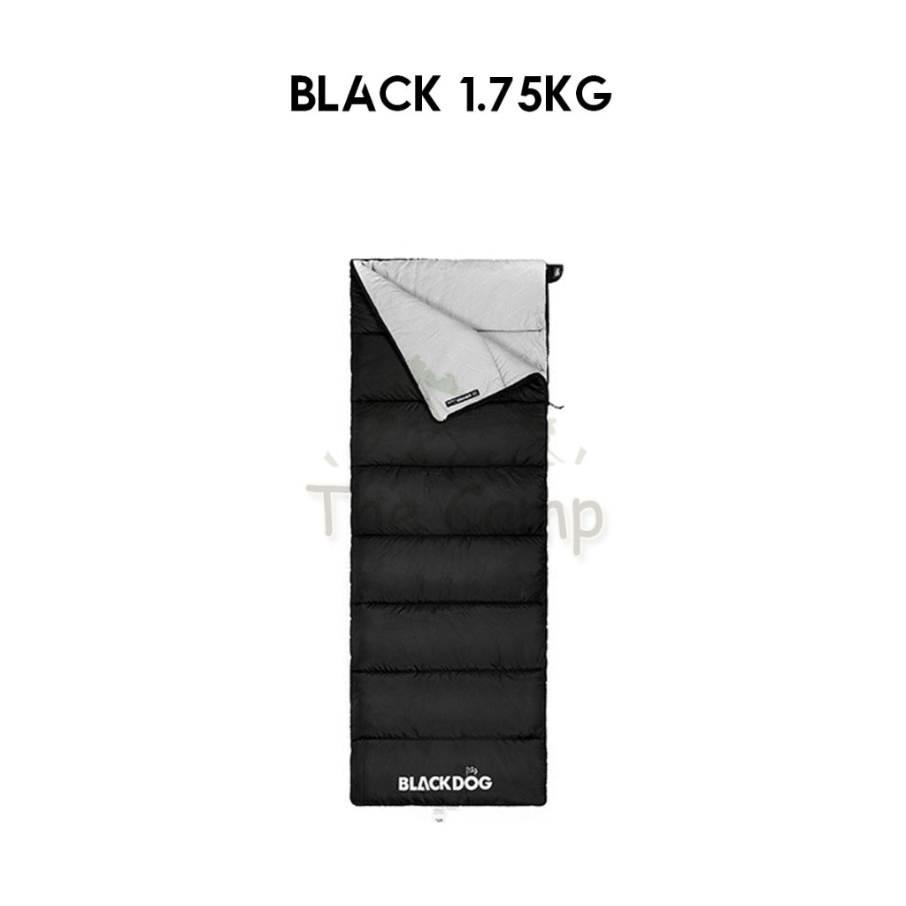Blackdog Sleeping Bag 1.75kg 2.0kg Thickened Envelope Outdoor Camping Ultralight Travel Portable Black White BD-SD002