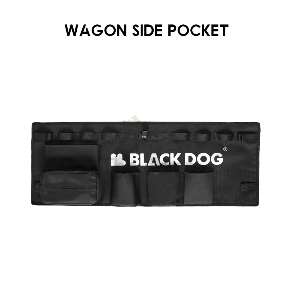 Blackdog Side Pocket / Wheel Bag for Thick Wheel Wagon Trolley TC002 Hanging Bag Loop 150L BD-23TCPJ001 CBD2300BS010