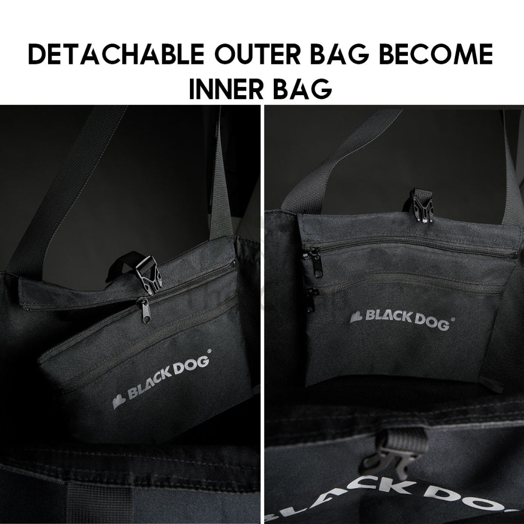 Blackdog Shopping Bag Large Storage 30L Equipment Outdoor Tote Camping Travel Pouch BD-SN23001 CBD2300014 CBD2300013
