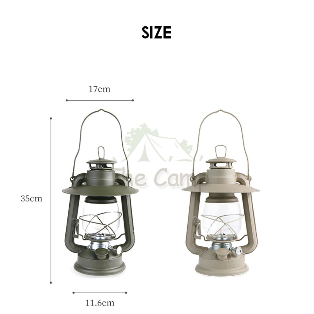 Naturehike Retro Kerosene Lamp Outdoor Portable Hanging Camping Atmosphere Lantern Ultralight Waterproof NH22ZM003
