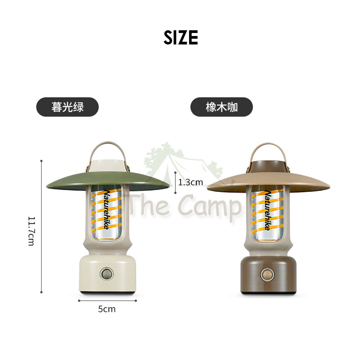 Naturehike Spiral LED Light Lamp with Torch Outdoor Camping Portable IPX4 Waterproof Multi-Functional Lantern CNH22DQ024