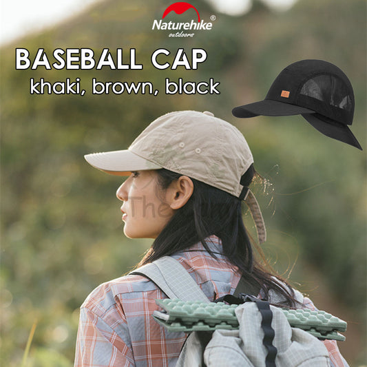 Naturehike Baseball Cap Camping Outdoors Folding Ultralight Breathable Hat Hats Chair Double Visor MZ002 FS503