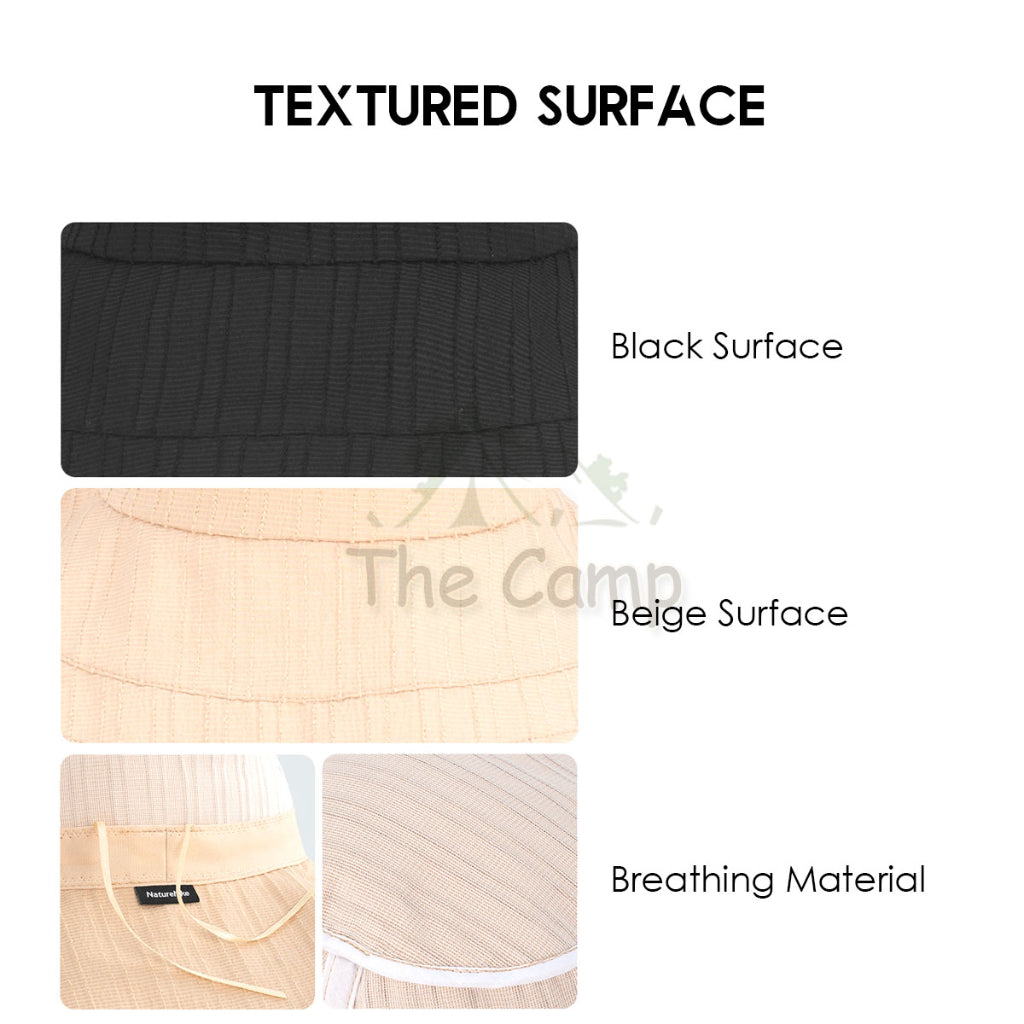 Naturehike Fisherman Hat Camping Outdoors Folding Shawl Breathable Cap Hats Chair Visor FS536