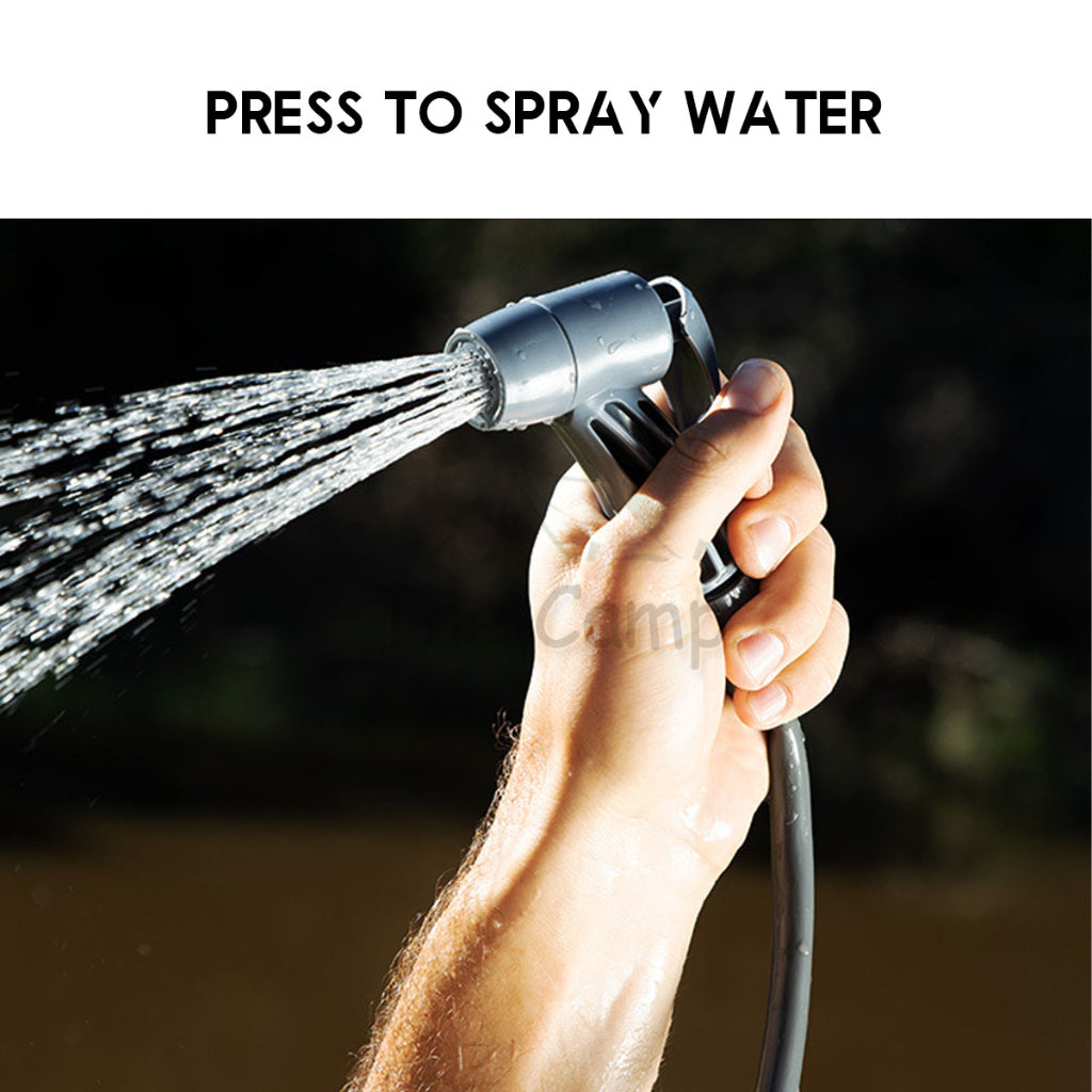 Naturehike Shower Water Bag 11L Pressurize Water Outdoor Camping Portable Foot Press Pressurize Travel Wash Washing