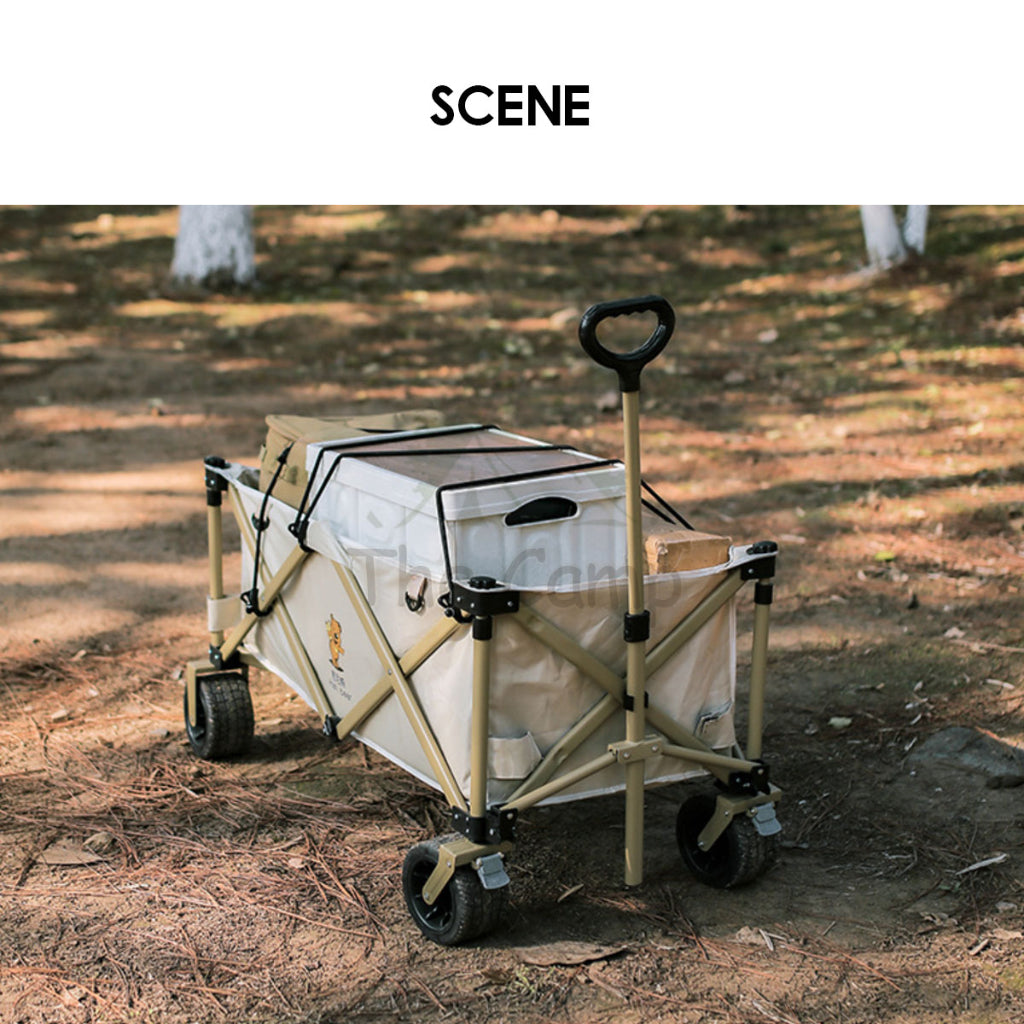Multipurpose Wagon Elastic Rope Spring With 4 Movable Hook Luggage Strap Trolly Accessories Tali Ikat Wagon