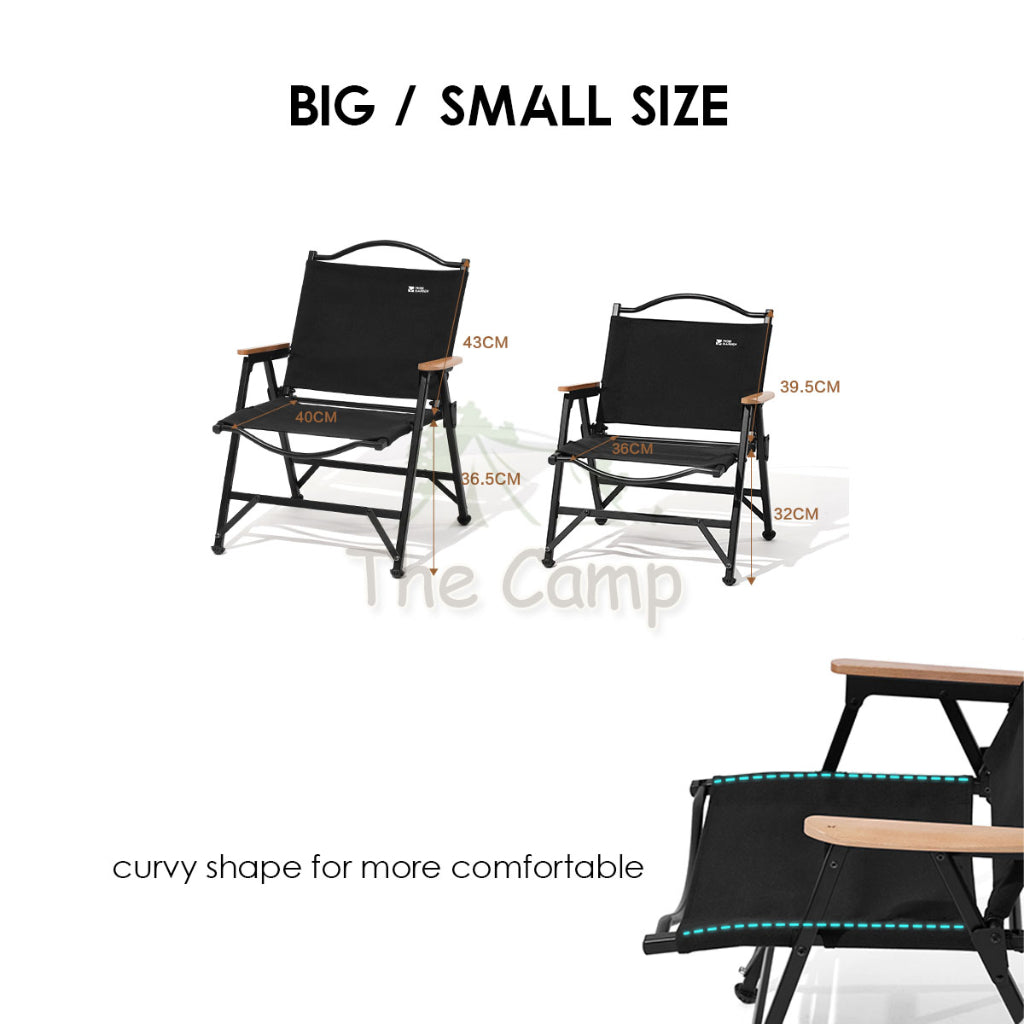 Mobi Garden Detachable Kermit Folding Chair Camping Outdoor Portable Aluminium Lightweight NX22665015 NX22665016