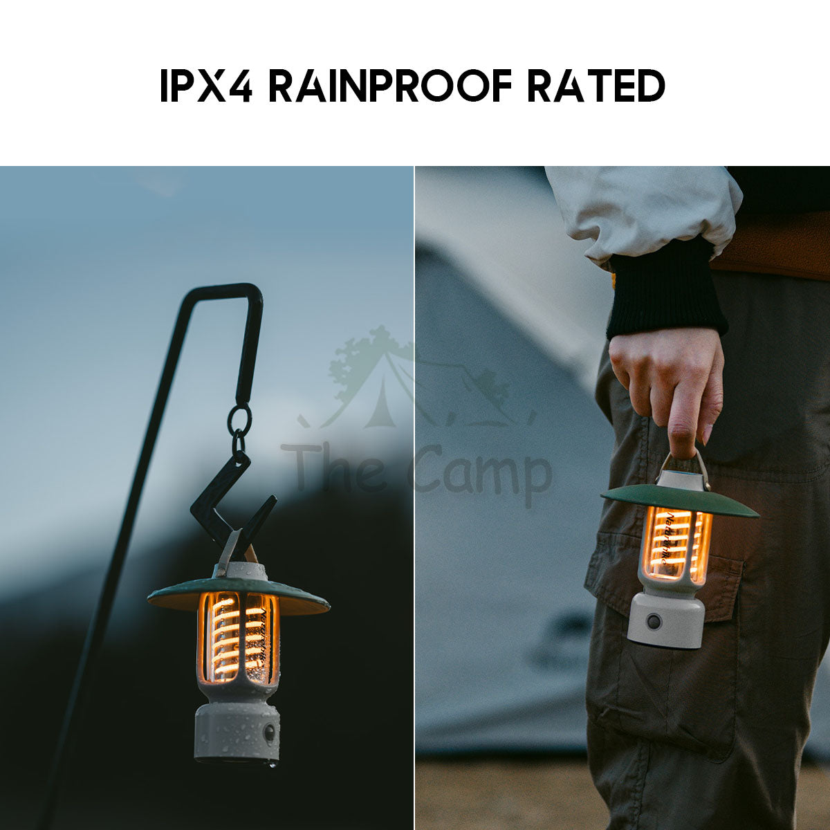 Naturehike Spiral LED Light Lamp with Torch Outdoor Camping Portable IPX4 Waterproof Multi-Functional Lantern CNH22DQ024