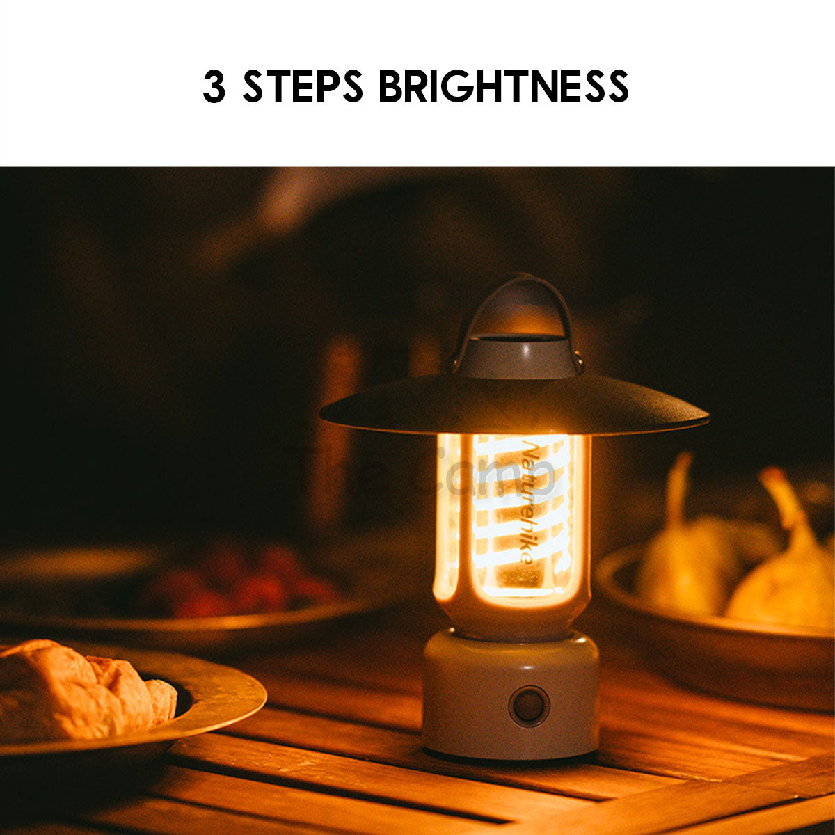 Naturehike Spiral LED Light Lamp with Torch Outdoor Camping Portable IPX4 Waterproof Multi-Functional Lantern CNH22DQ024