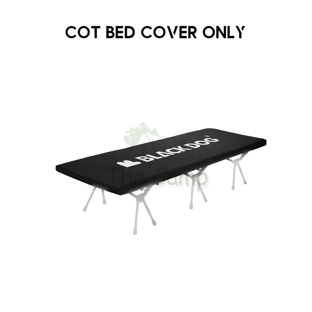 Blackdog Adjustable Height Camping Cot with Pillow Foldable Sleeping Mat Outdoor Bed Mattress Tent Flysheet CBD2450WS016