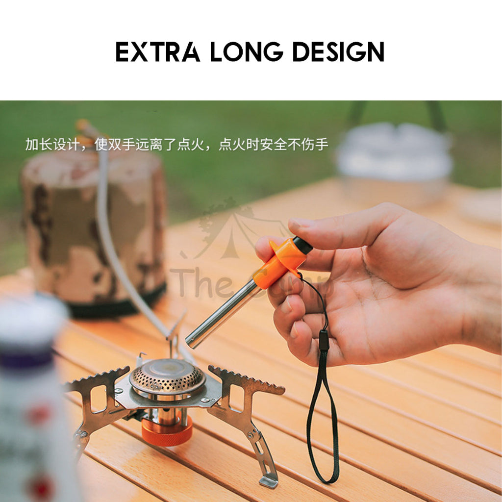 Portable Electronic Ignitor Outdoor Camping Gas Stove Lighter Spark Flint Gun Igniter Kitchen Torch Ignition Pemetik Api