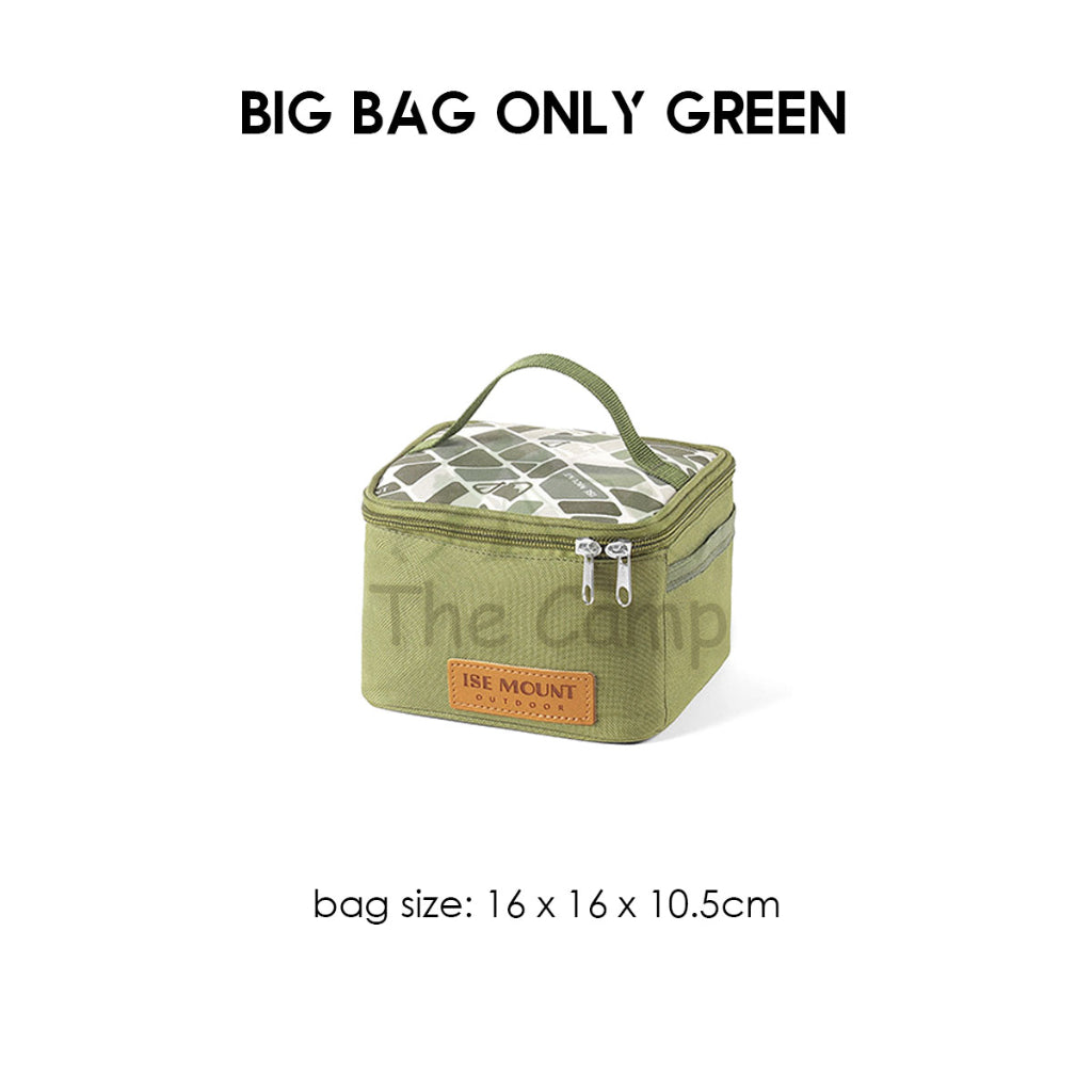 Outdoor Camping Seasoning Bag Set 7pcs 9pcs Ingredient Condiment Box Bottle Container Spice Oil Jar Sugar Salt Pepper